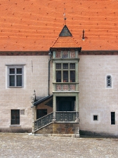 Vzácný arkýř v Bardějově, Slovensko