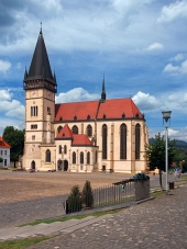 Bazilika ve městě Bardejov, UNESCO památka, Slovensko
