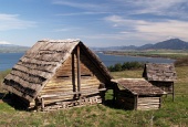 Starodávné dřevěné domy