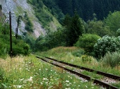 Stará železnice u obce Podbieľ