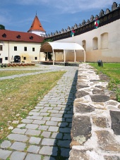 Nádvoří hradu Kežmarok, Slovensko