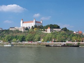 Dunaj a Bratislavský hrad