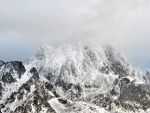 Nebezpečná bouře nad Vysokými Tatrami