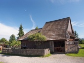 Historický dřevěný dům v Pribylině