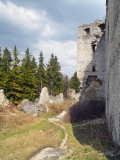 Zřícenina hradu Lietava, Slovensko