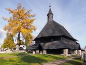 Kostel v Tvrdošíně patřící do seznamu UNESCO