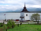 Pozůstatky kostela při Liptovské Mare na Slovensku