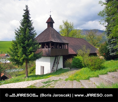 Evangelický kostel v obci Istebné na Slovensku