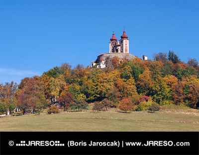 Kalvárie na Ostrém vrchu u města Banská Štiavnica