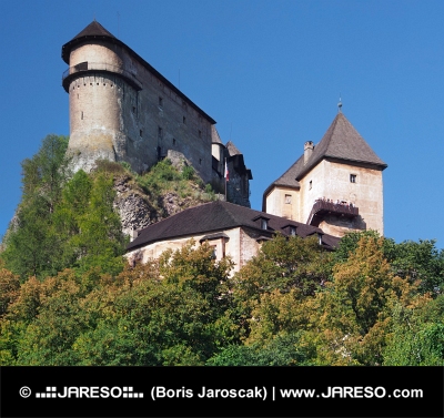 Oravský hrad na vysoké skále, Slovensko