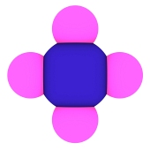 Methan (CH4 Molekula)
