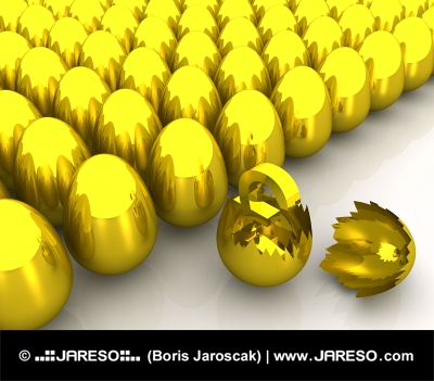 Zlaté vejce a symbol LIBRY